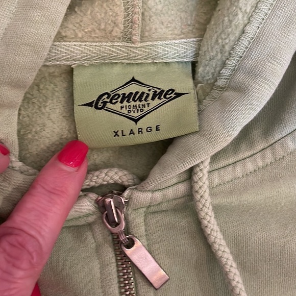 Beautiful Hilton Head Hoodie Green Pink Vacation Douth Carolina Palms Size XL - Picture 3 of 4